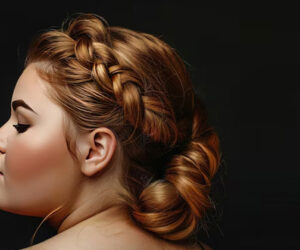 rambut berkilau